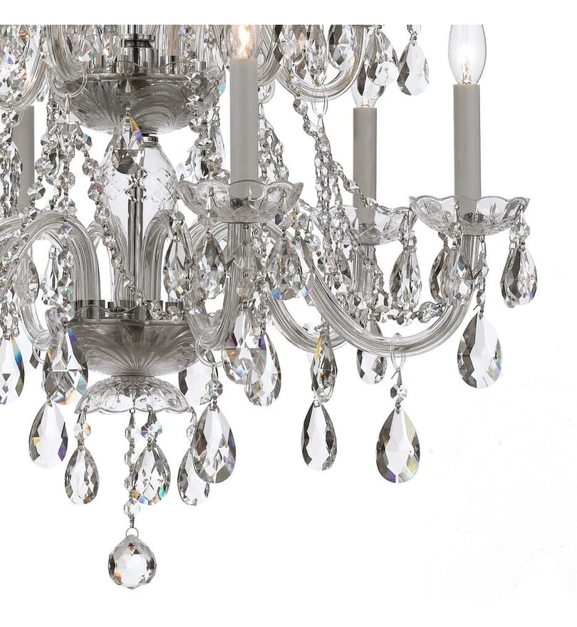 Crystorama - 1137-CH-CL-MWP - Traditional Crystal 26" Chandelier by Crystorama - Image 2