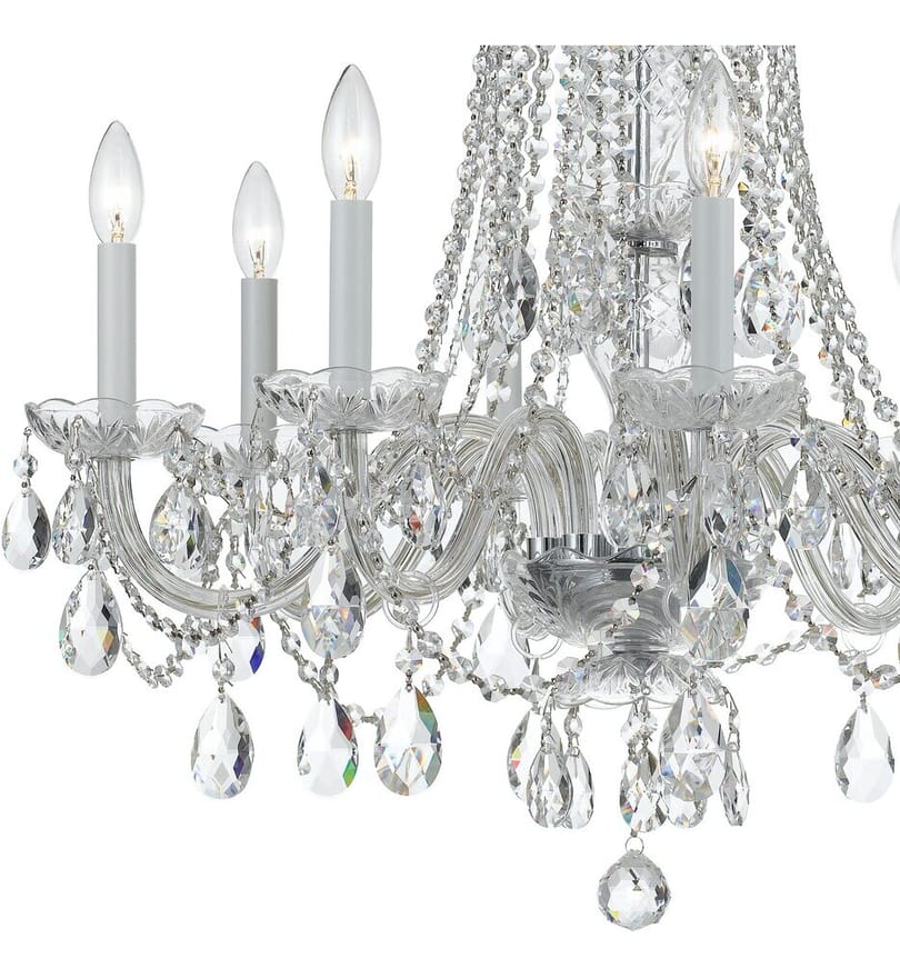 Crystorama - 1138-CH-CL-MWP - Traditional Crystal 26" Chandelier by Crystorama - Image 2