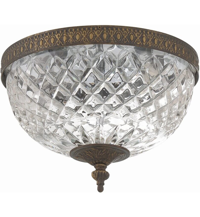 Crystorama - 117-10-EB - Ceiling Mount 10" Flush Mount by Crystorama - Image 3