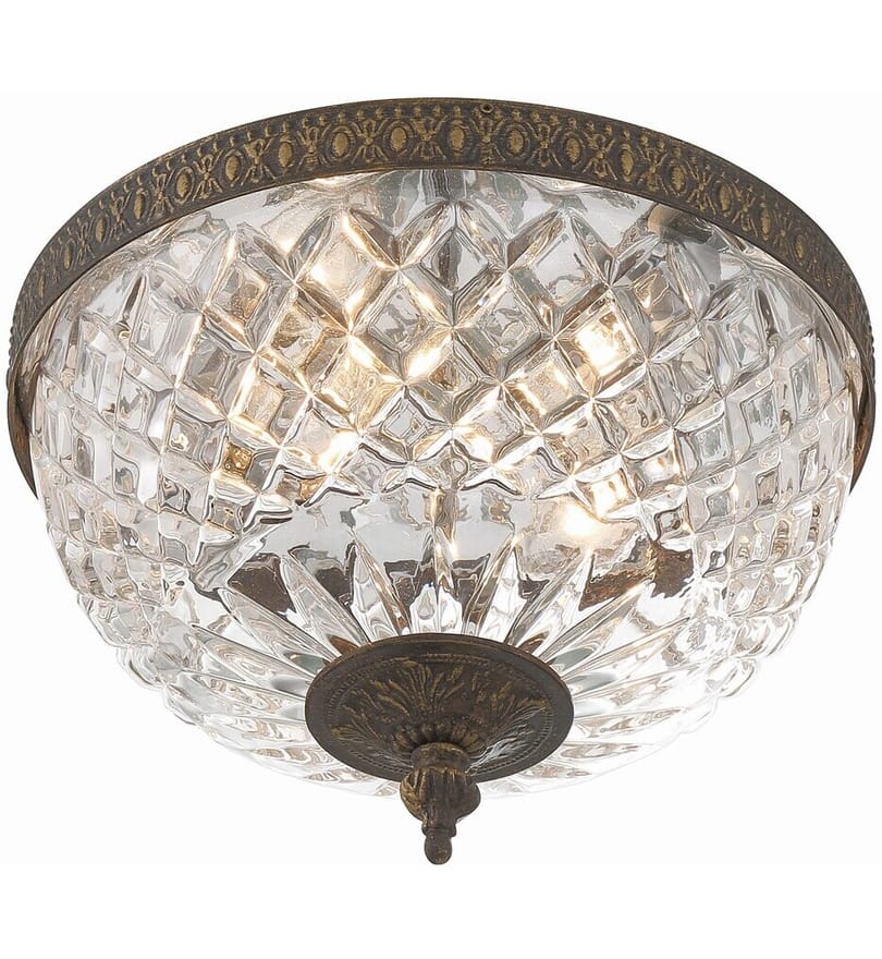 Crystorama - 117-10-EB - Ceiling Mount 10" Flush Mount by Crystorama - Image 6