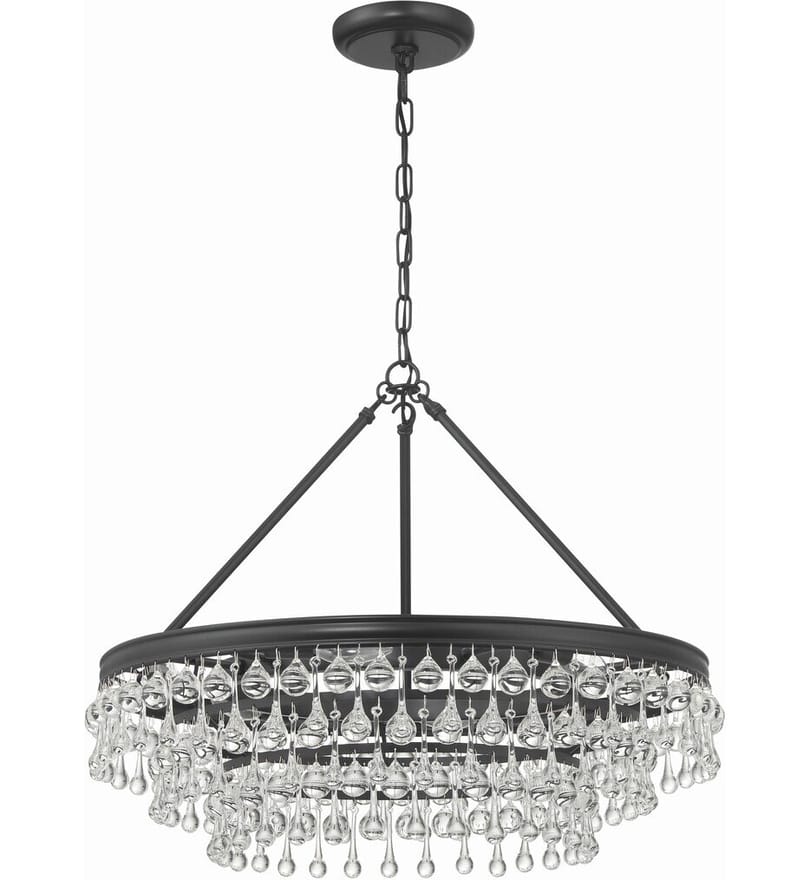 Crystorama - Calypso 25" Chandelier by Crystorama - Image 5