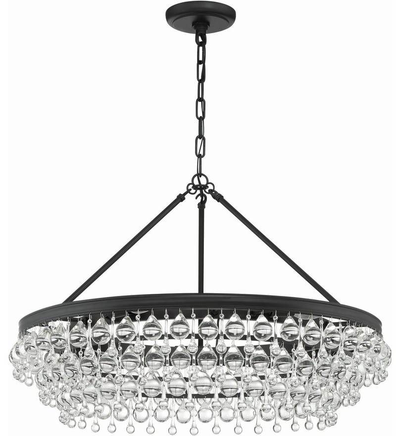 Crystorama - Calypso 30" Chandelier by Crystorama - Image 6