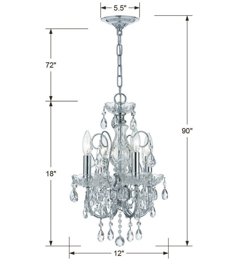 Crystorama - Imperial 12" Mini Chandelier by Crystorama - Image 2