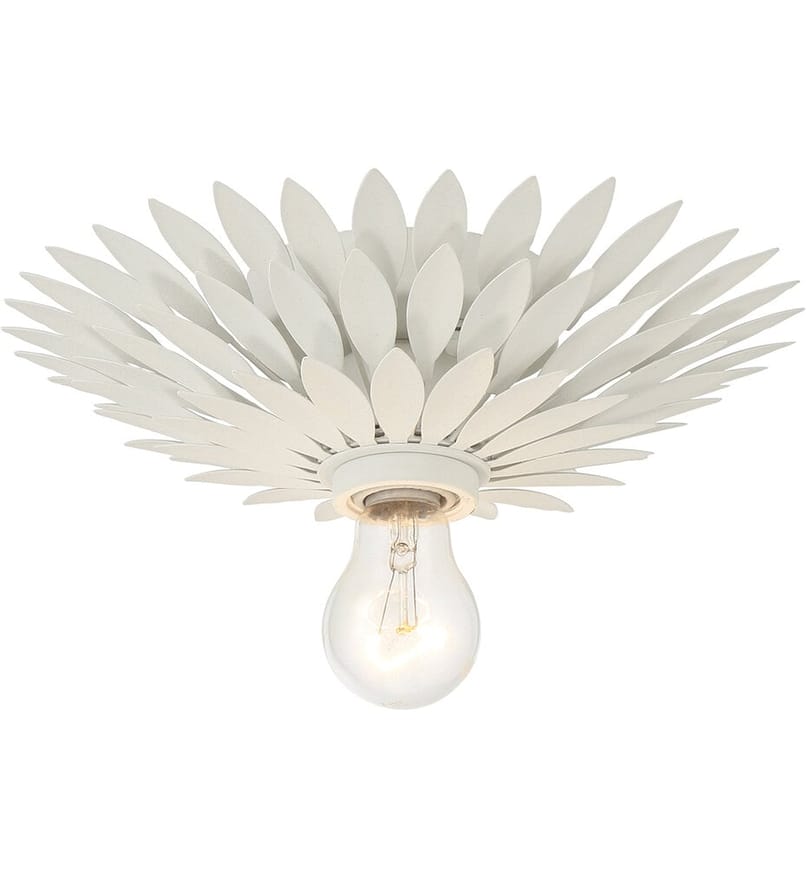 Crystorama - 500-MT - Broche 11" Flush Mount by Crystorama