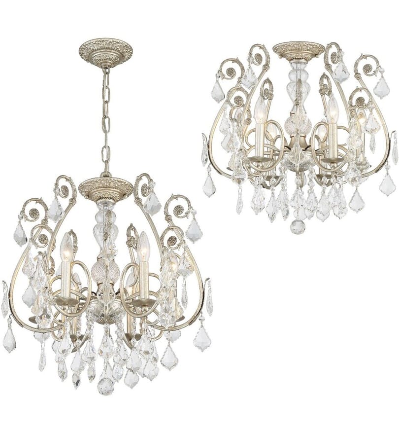 Crystorama - 5115-OS-CL-MWP - Regis 20" Pendant by Crystorama - Image 3
