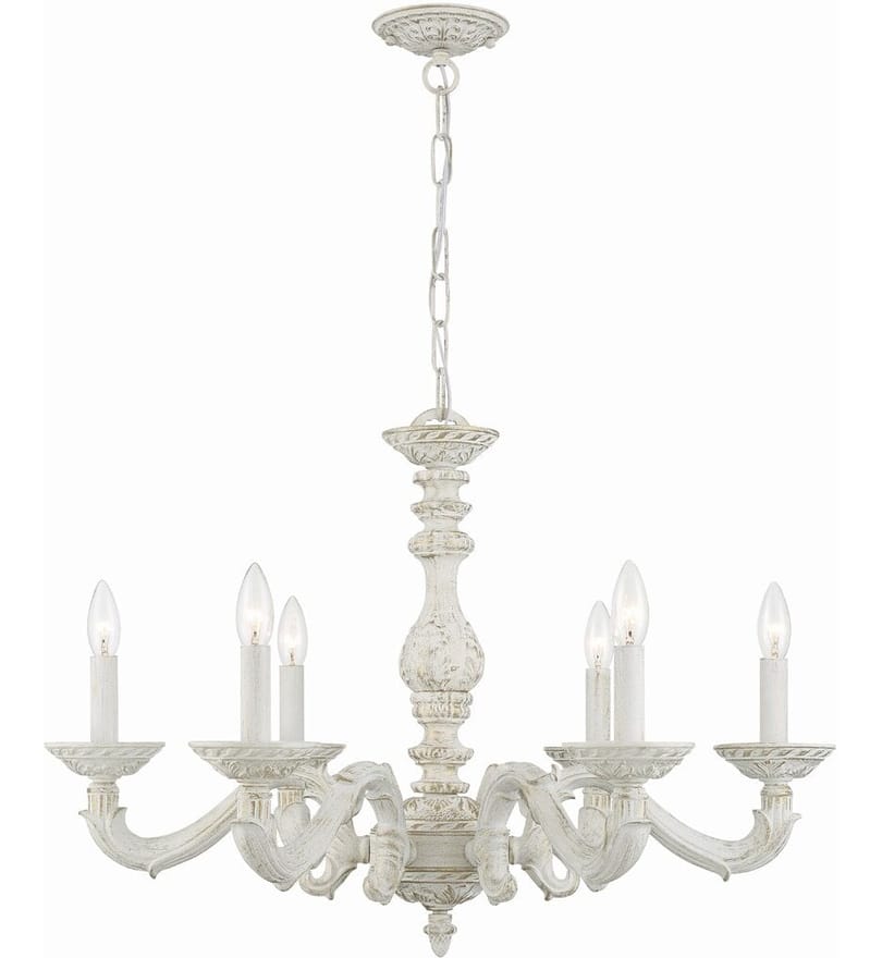 Crystorama - 5126-AW - Paris Market 28" Chandelier by Crystorama