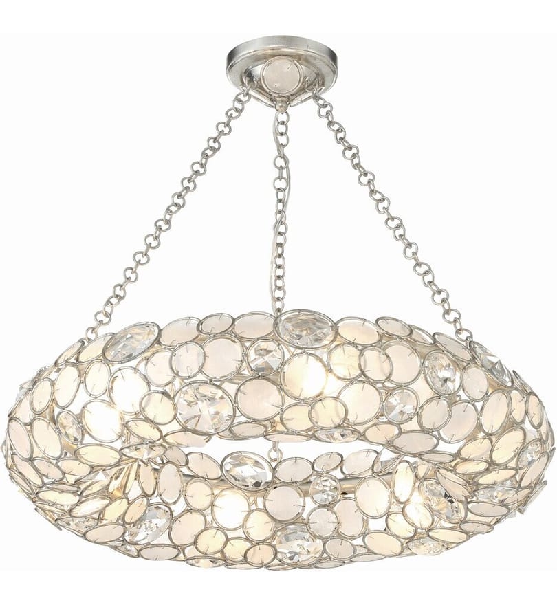 Crystorama - 525-SA - Palla 24" Chandelier by Crystorama