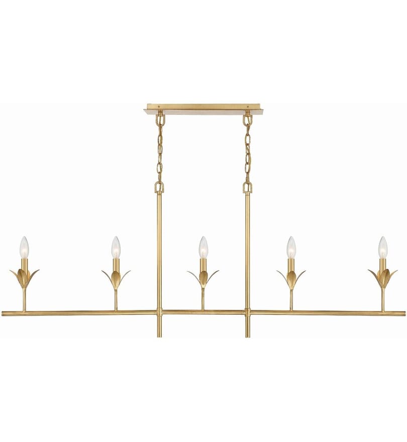 Crystorama - Broche 53.5" Chandelier by Crystorama - Image 6