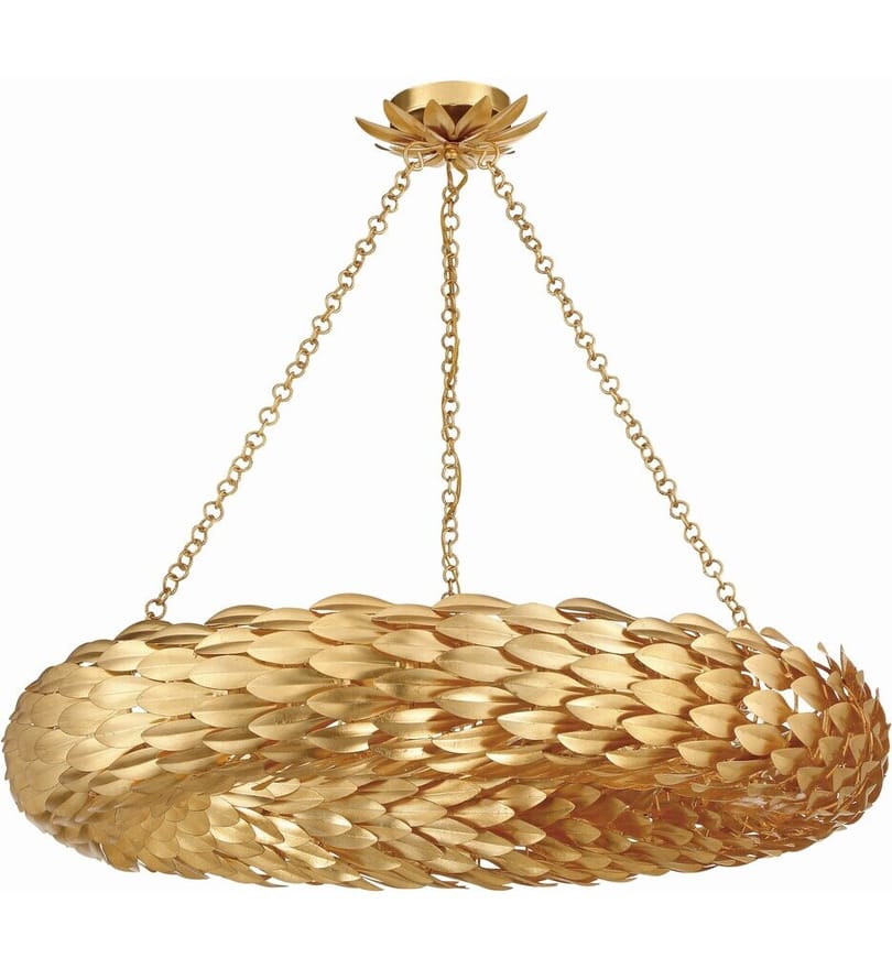 Crystorama - Broche 33.5" Semi Flush by Crystorama - Image 5