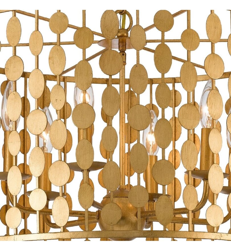 Crystorama - 546-GA - Layla 23.75" Chandelier by Crystorama - Image 4