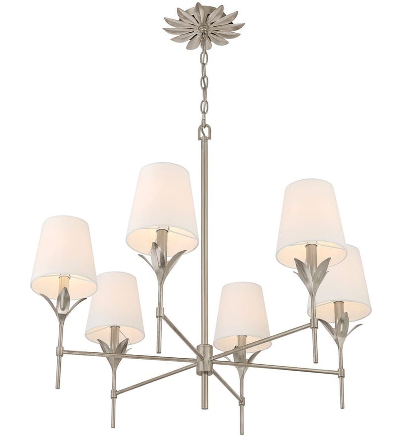 Crystorama - Broche 32" Chandelier by Crystorama - Image 6