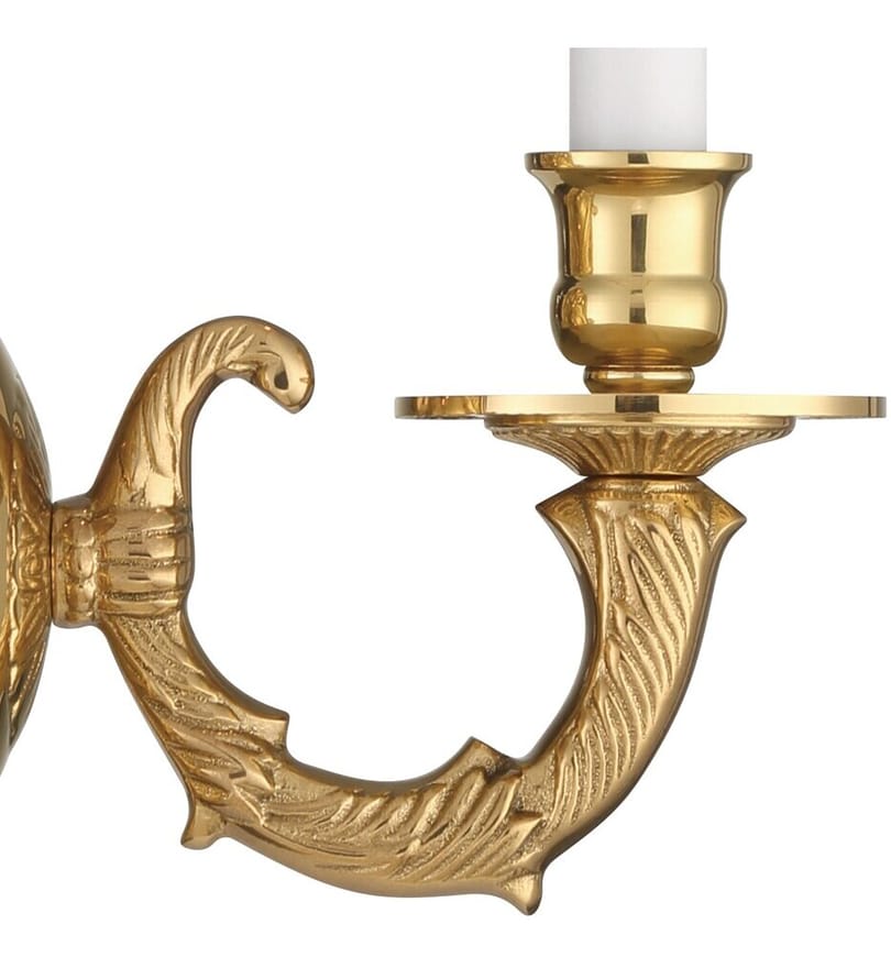 Crystorama - 641-PB - Cast Brass Wall Mount 9.75" Wall Sconce by Crystorama - Image 6