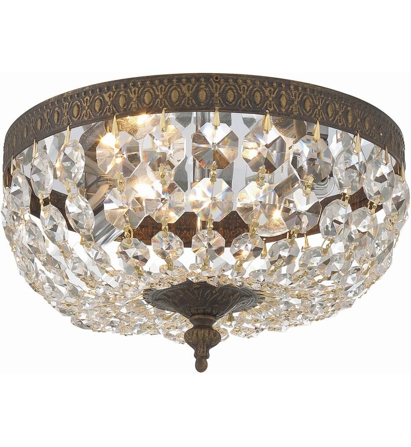 Crystorama - Ceiling Mount 10" Flush Mount by Crystorama