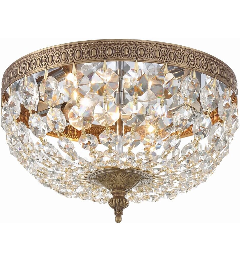 Crystorama - Ceiling Mount 10" Flush Mount by Crystorama