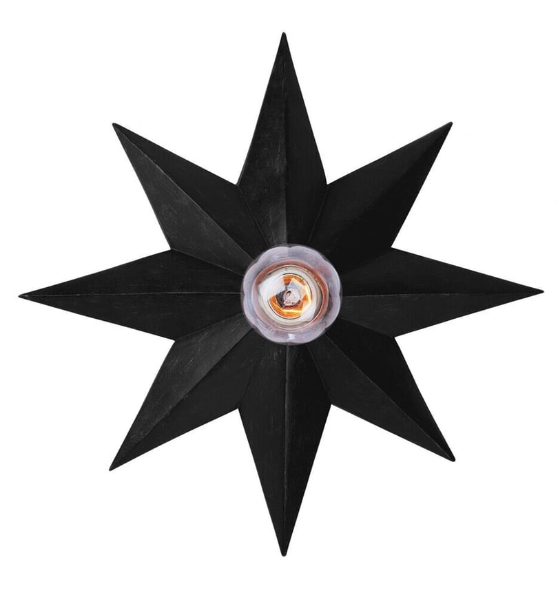 Crystorama - 9230-BK - Astro 12" Wall Sconce by Crystorama