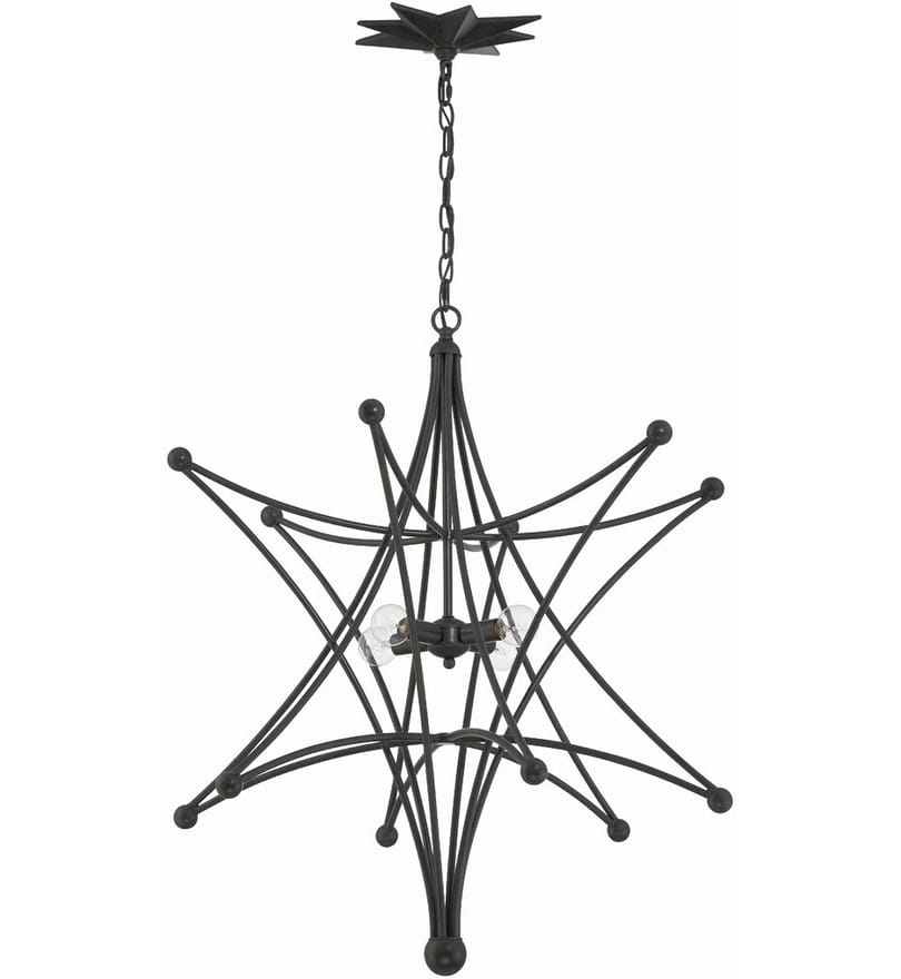 Crystorama - 9236-BK - Astro 27" Chandelier by Crystorama - Image 6