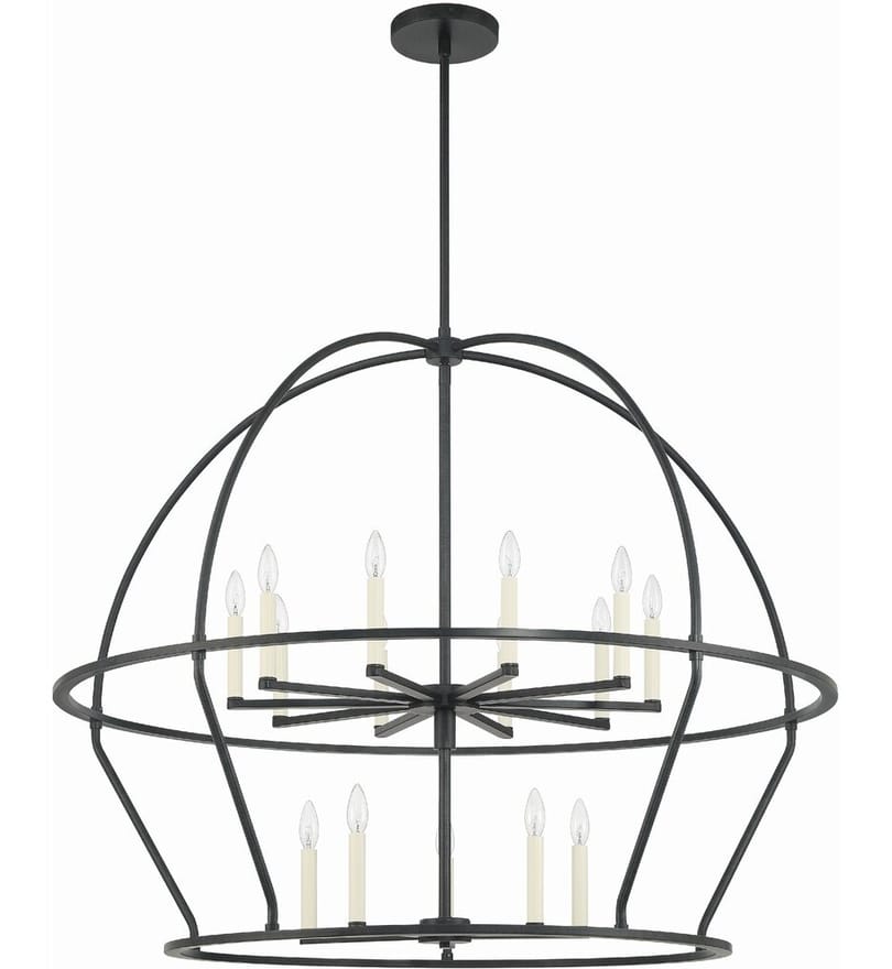 Crystorama - Abbott 48" Chandelier by Crystorama - Image 5