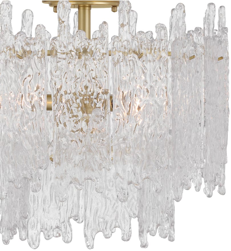 Crystorama - ACK-920-AG - Ackerly 16" Semi-Flush Mount by Crystorama - Image 4