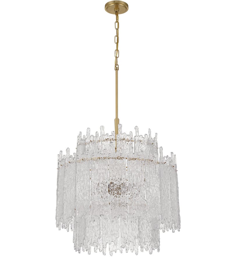 Crystorama - ACK-928-AG - Ackerly 23.5" Chandelier by Crystorama - Image 4
