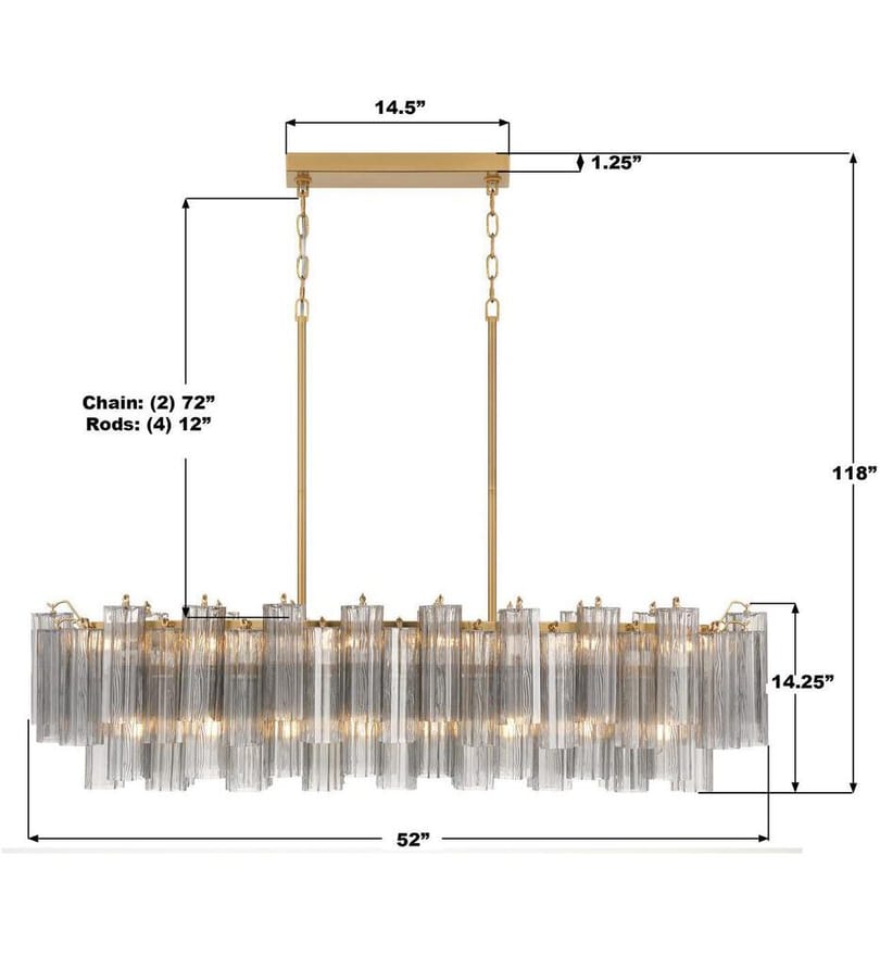 Crystorama - Addis 52'' Chandelier by Crystorama - Image 3