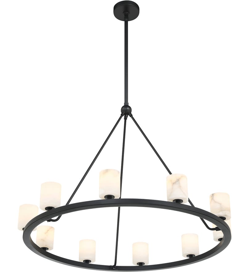Crystorama - Aragon 34.75" Chandelier by Crystorama - Image 7