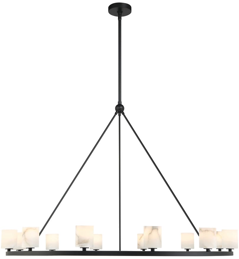 Crystorama - Aragon 46.75" Chandelier by Crystorama - Image 6