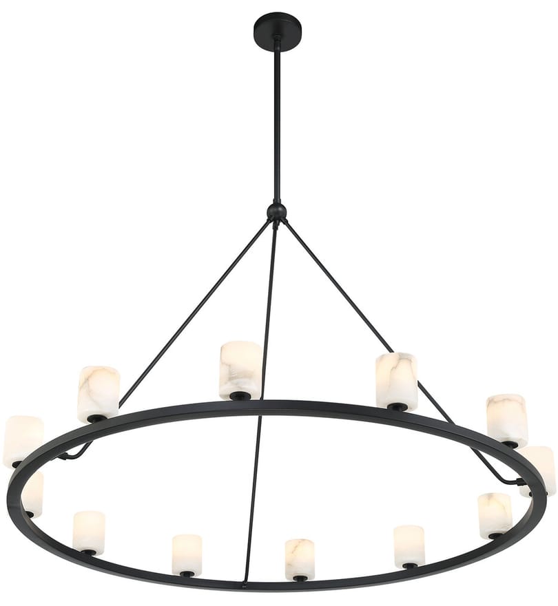 Crystorama - Aragon 46.75" Chandelier by Crystorama - Image 3