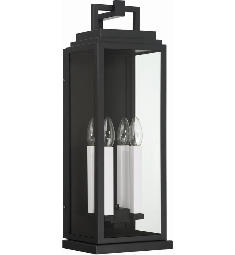 Crystorama - ASP-8914-MK - Aspen 22.5" Outdoor Sconce by Crystorama - Image 4