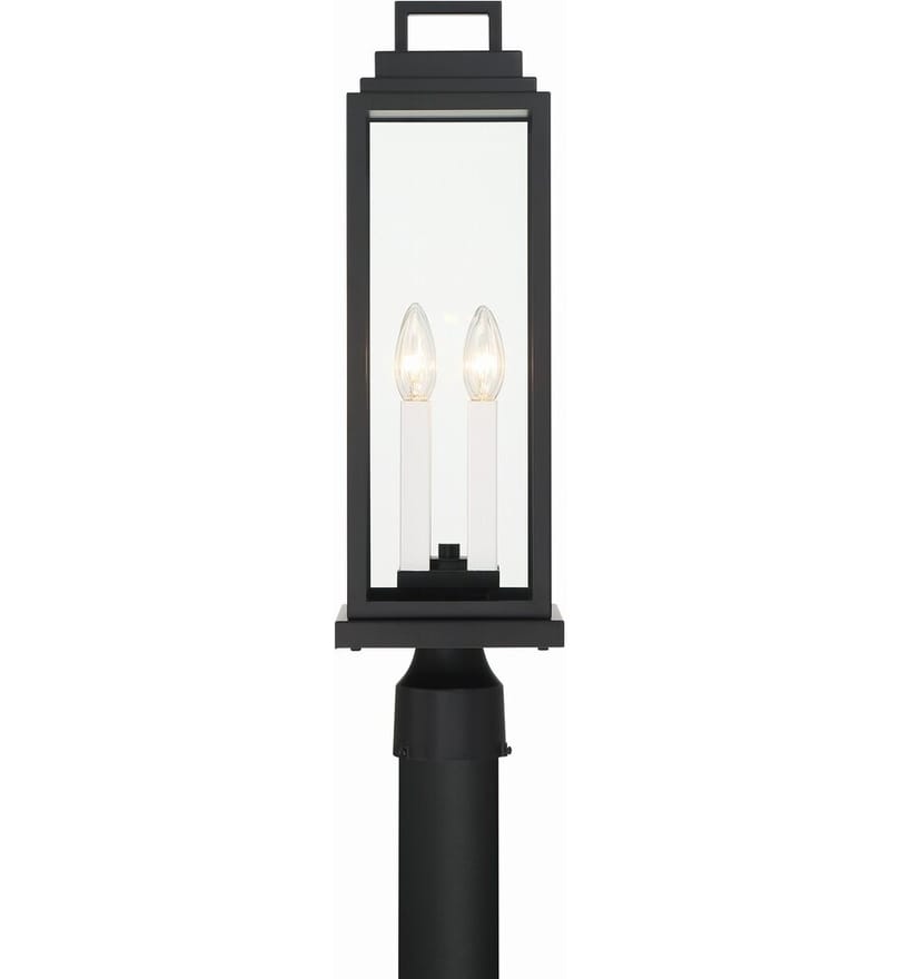 Crystorama - ASP-8919-MK - Aspen 22" Outdoor Post Light by Crystorama - Image 6