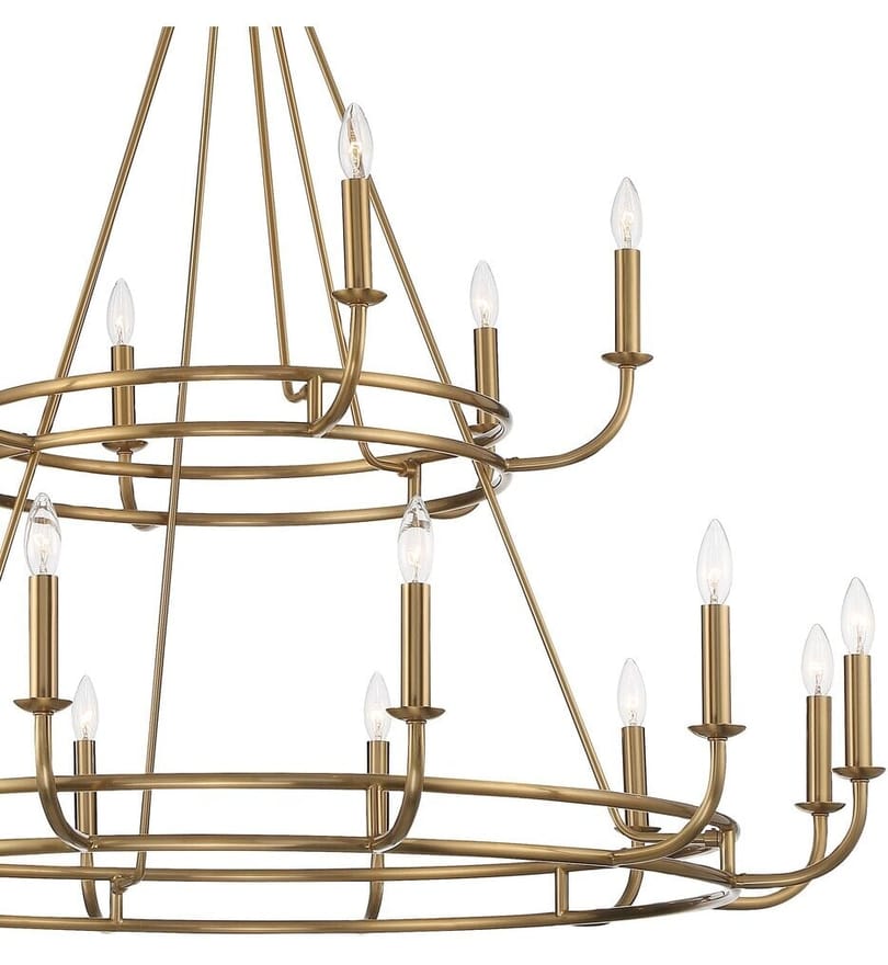 Crystorama - Bailey 48" Chandelier by Crystorama - Image 3