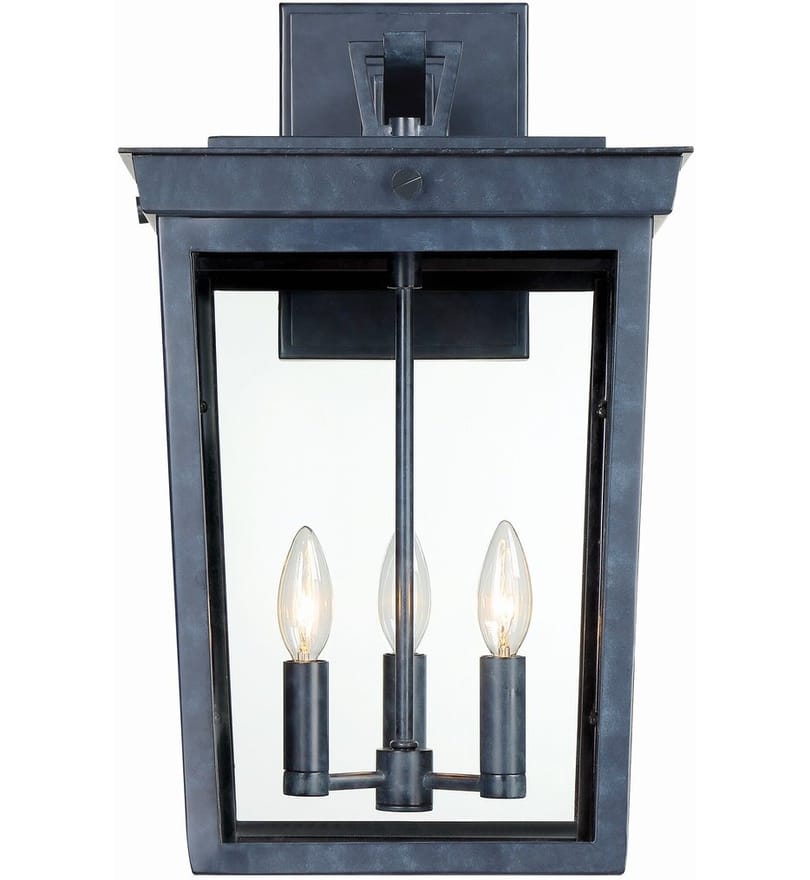 Crystorama - Belmont 20-Inch Outdoor Wall Sconce by Crystorama - Image 3