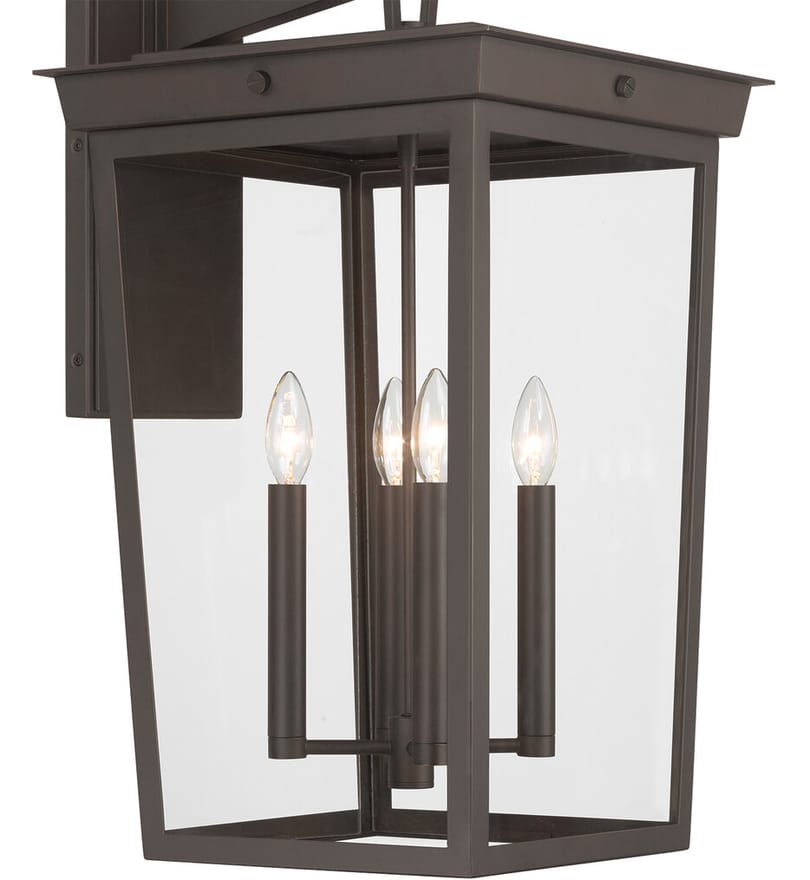 Crystorama - Belmont 26-Inch Outdoor Wall Sconce by Crystorama - Image 7