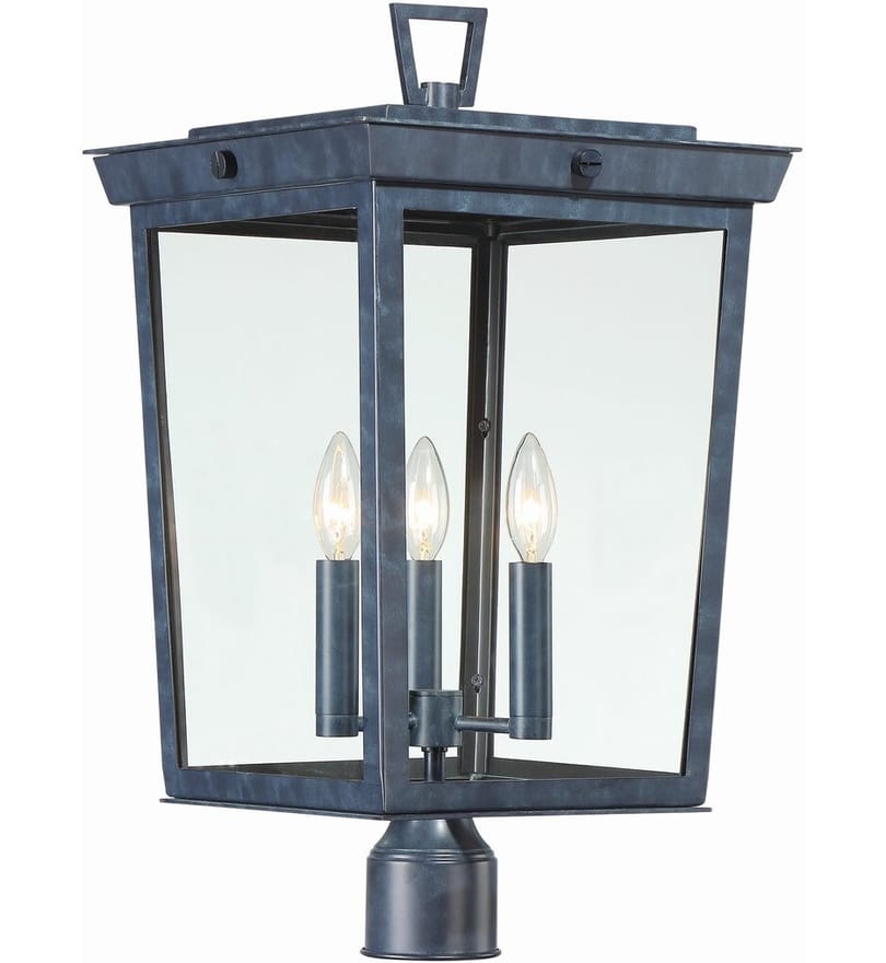 Crystorama - Belmont 12" Outdoor Post Light by Crystorama