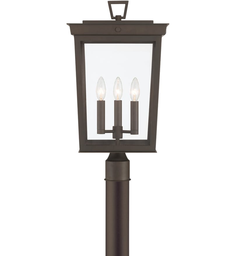 Crystorama - Belmont 12" Outdoor Post Light by Crystorama - Image 5