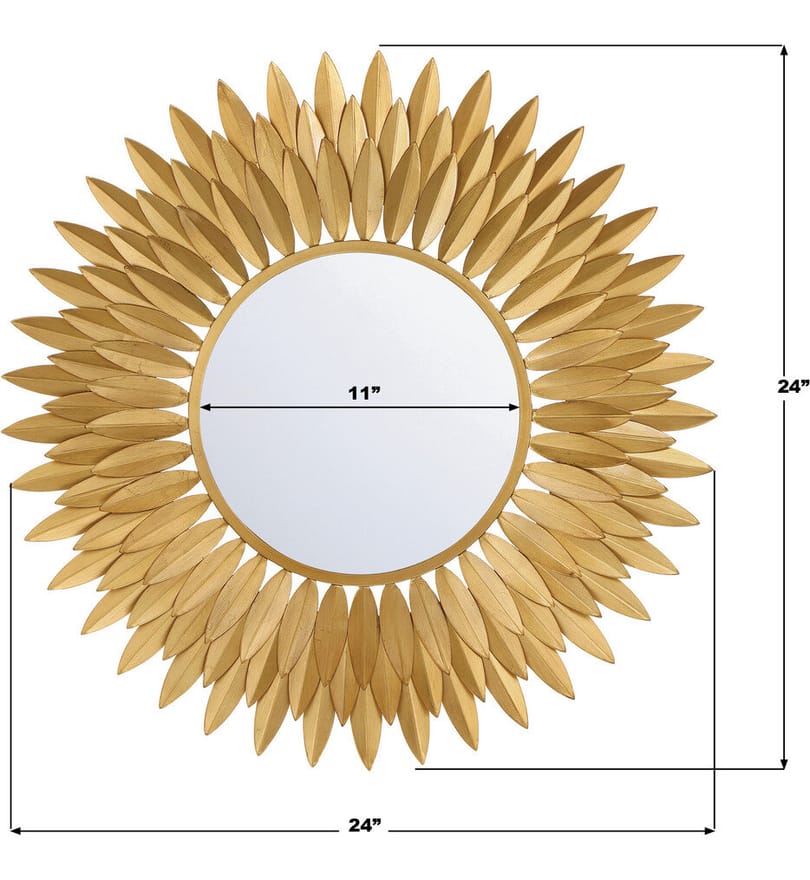 Crystorama - Broche 24" Mirror by Crystorama - Image 2