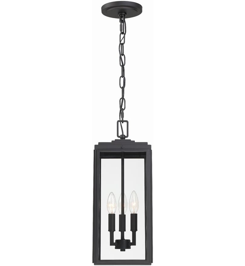 Crystorama - BYR-80105-MK - Byron 7.5" Outdoor Pendant by Crystorama
