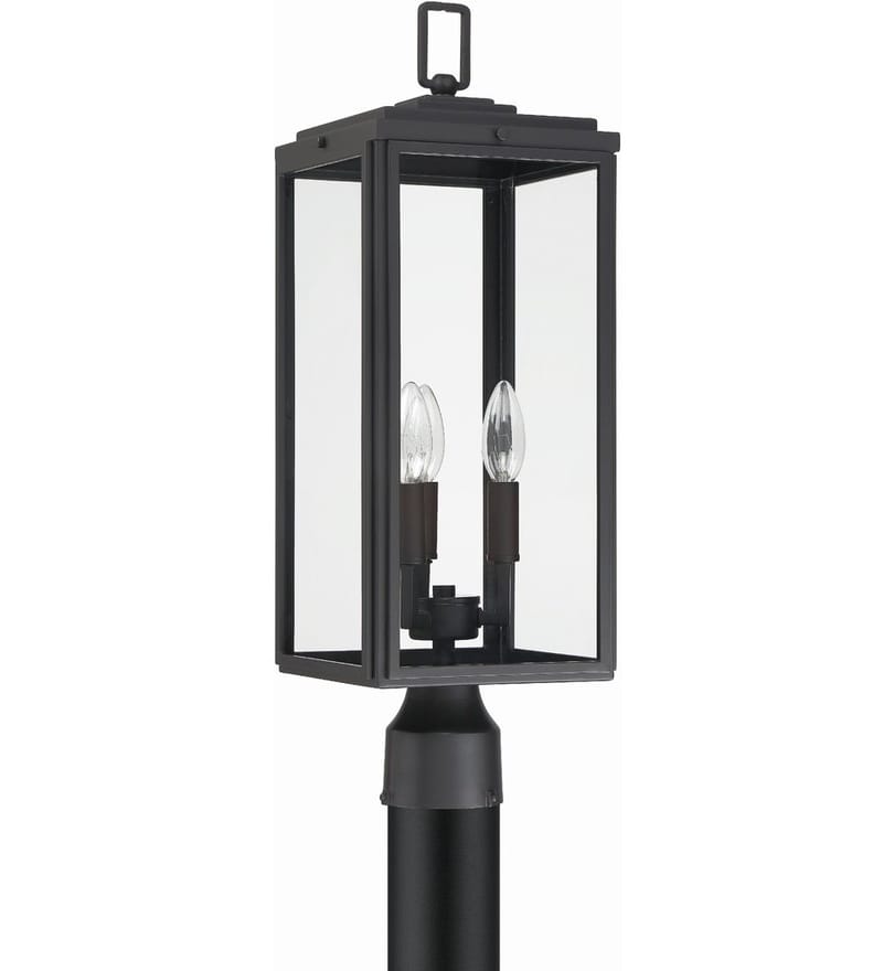 Crystorama - BYR-80109-MK - Byron 7.5" Outdoor Post Light by Crystorama - Image 7
