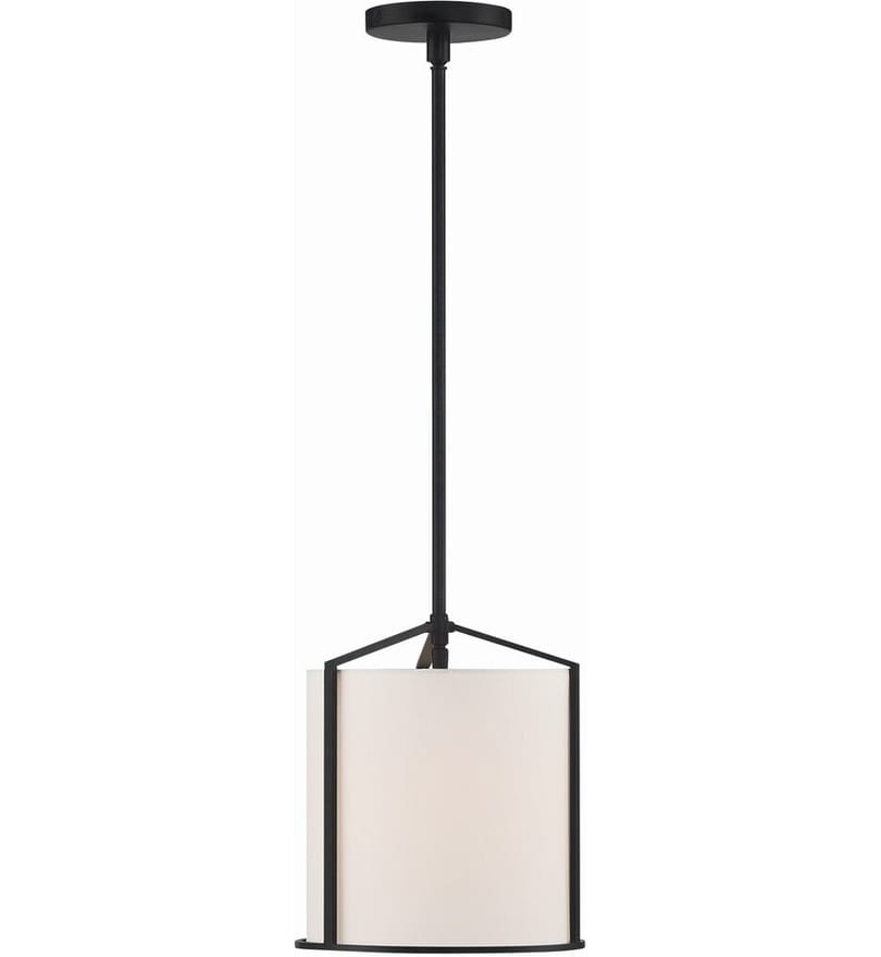 Crystorama - CAR-9201-BK - Carlyn 10" Pendant by Crystorama