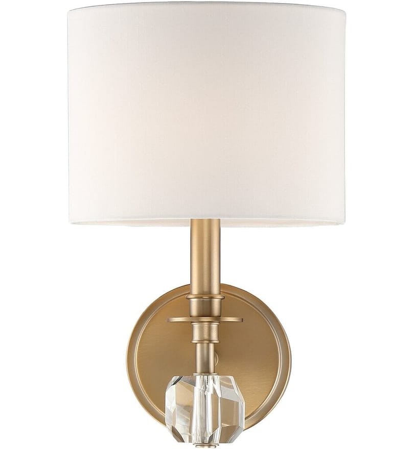 Crystorama - Chimes 13" Wall Sconce by Crystorama