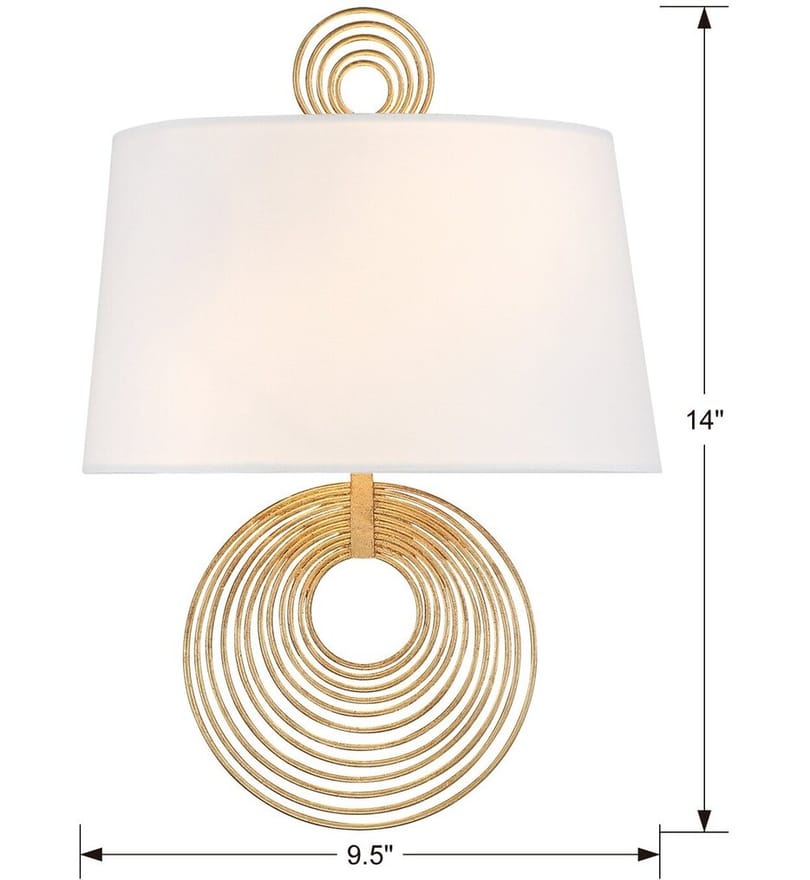 Crystorama - Doral 14" Wall Sconce by Crystorama - Image 2