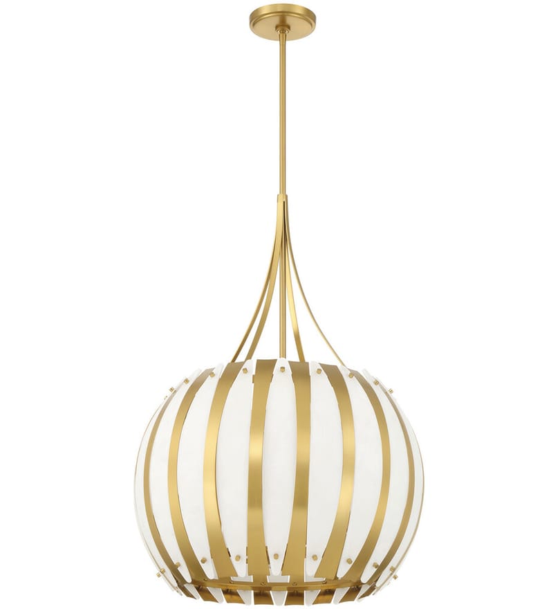 Crystorama - DRA-8003-LG - Daria 20.5-Inch Chandelier by Crystorama - Image 4