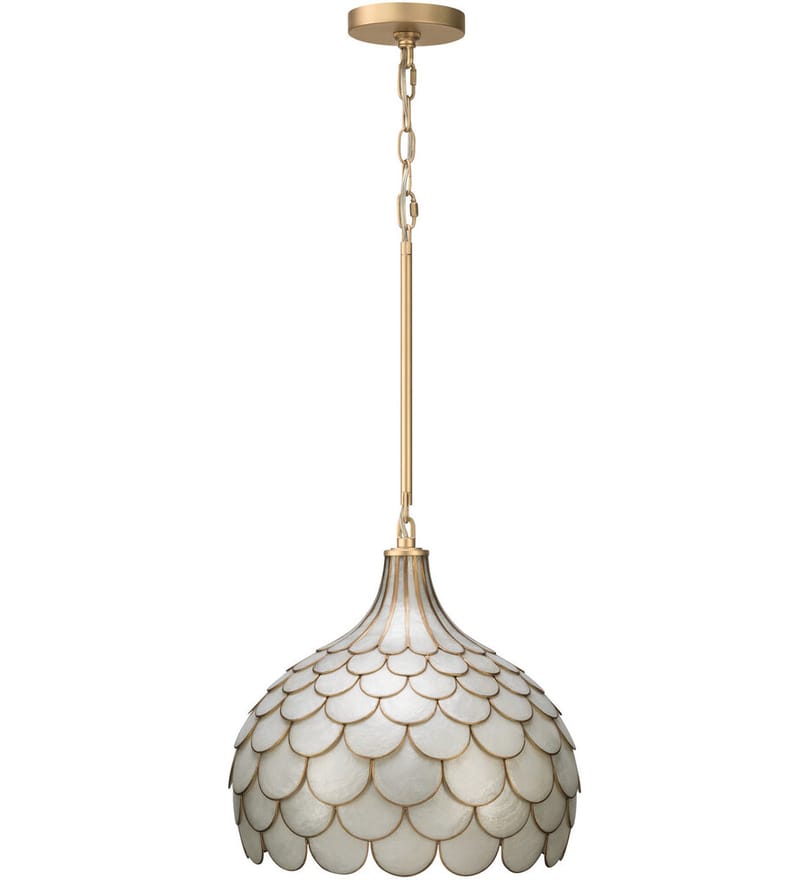 Crystorama - DRB-7003-SG - Darby 14-Inch Pendant by Crystorama - Image 3