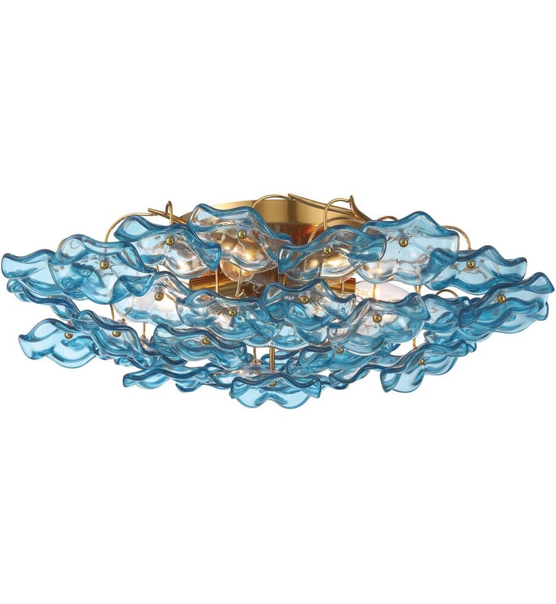 Crystorama - Esme 22.5-Inch Semi-Flush Mount by Crystorama