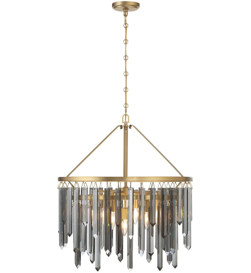 Crystorama - GEM-7004-MG-SS - Gemma 24-Inch Chandelier by Crystorama - Image 4