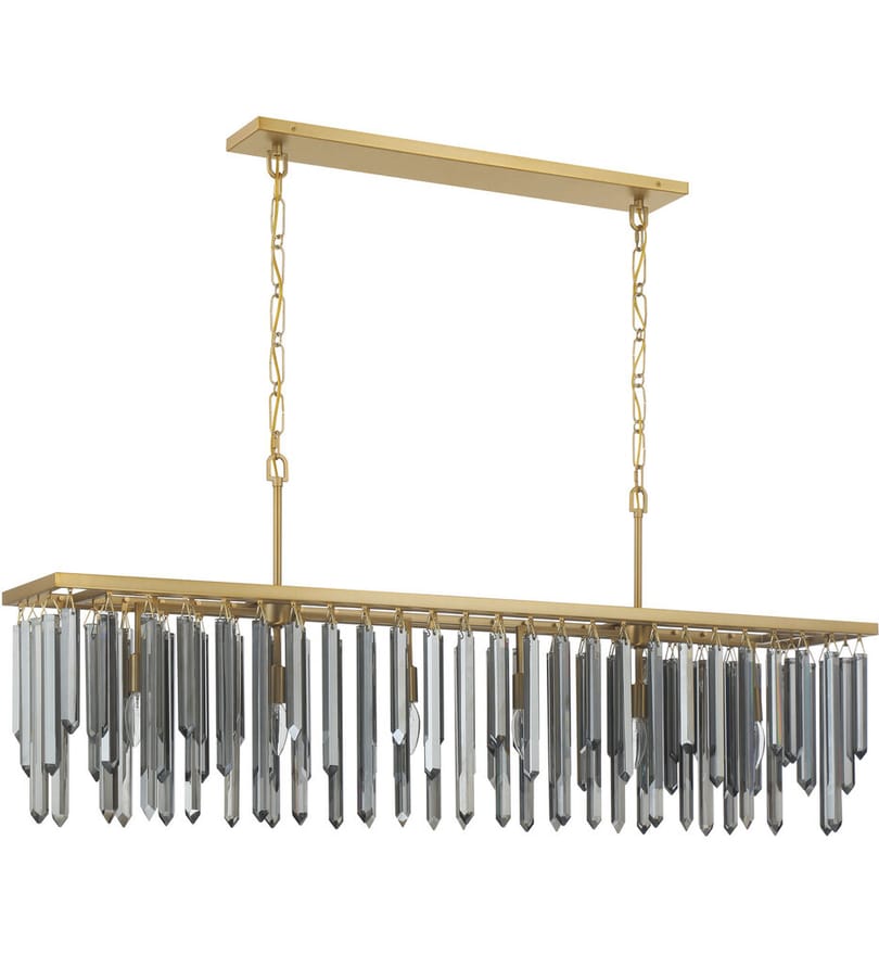Crystorama - GEM-7007-MG-SS - Gemma 52-Inch Chandelier by Crystorama - Image 4