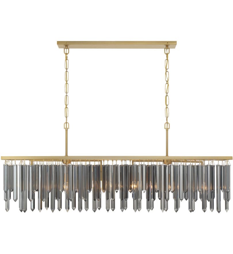 Crystorama - GEM-7007-MG-SS - Gemma 52-Inch Chandelier by Crystorama - Image 5