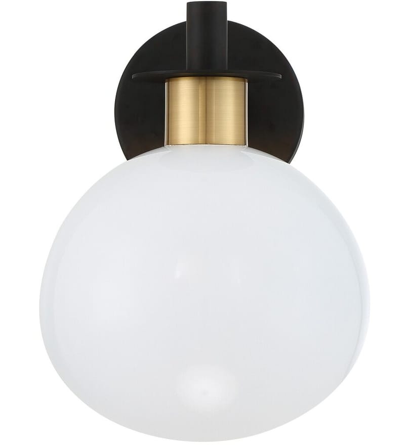 Crystorama - GIG-811-BK-AG - Gigi 10.5" Wall Sconce by Crystorama - Image 2