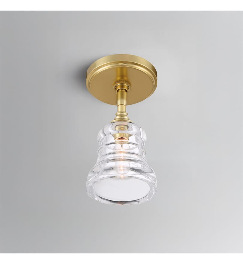 Crystorama - Gregory 5" Semi-Flush Mount by Crystorama - Image 3