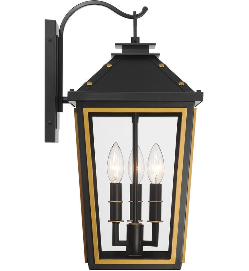 Crystorama - HAW-602-MK-TG - Hawkins 19.5" Outdoor Wall Sconce by Crystorama - Image 6