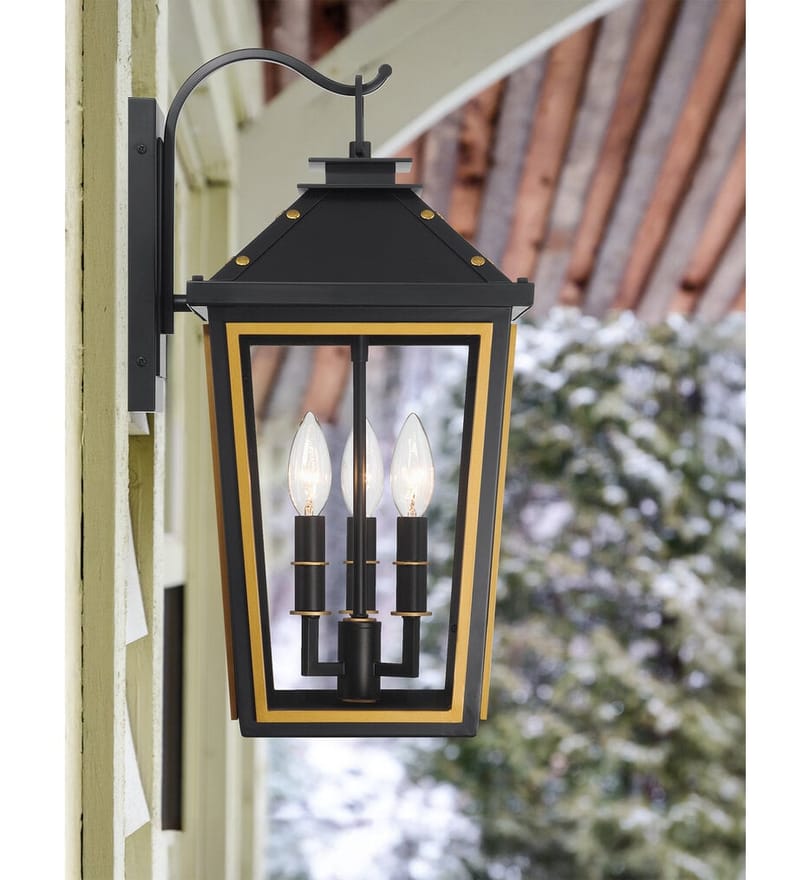 Crystorama - HAW-602-MK-TG - Hawkins 19.5" Outdoor Wall Sconce by Crystorama - Image 5